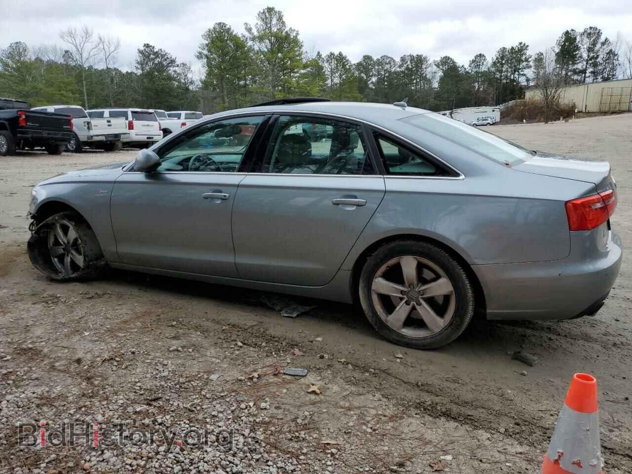 2013 AUDI A6 - VIN: WAUGGAFC8DN017524 - Фото 2