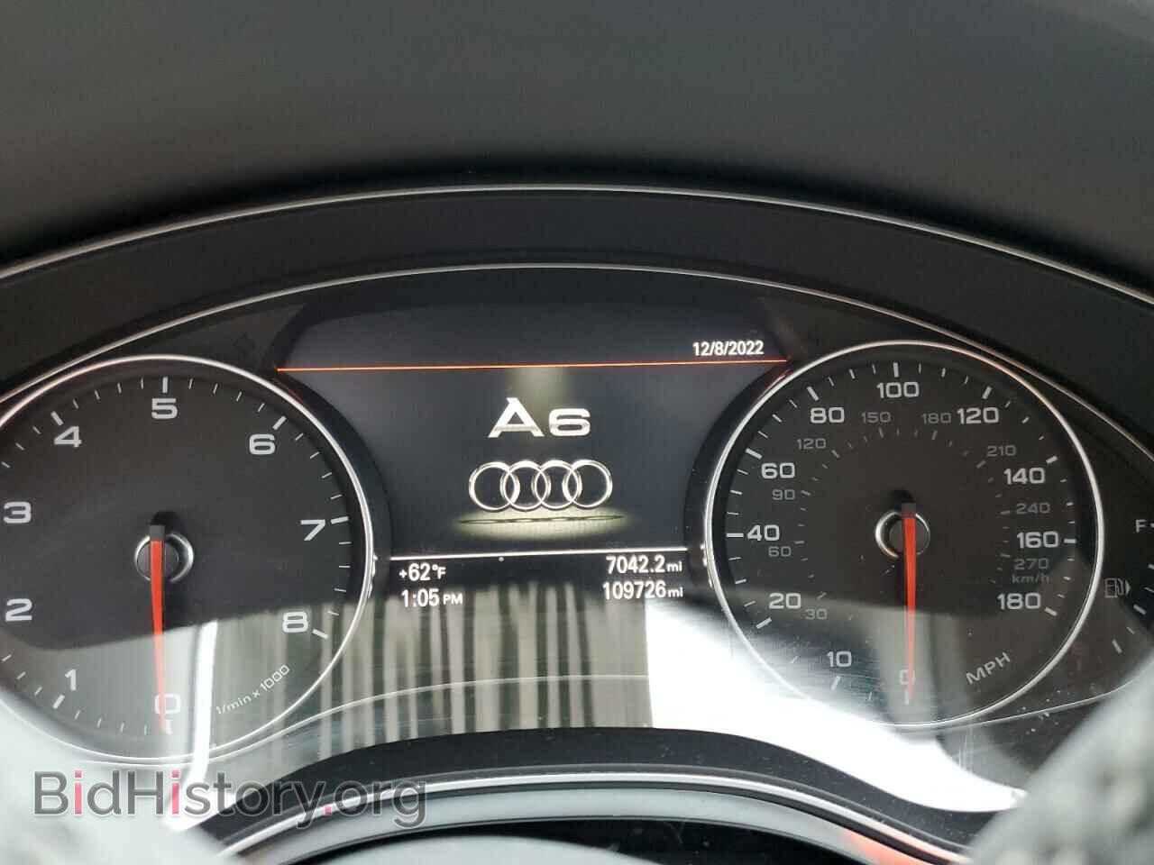 2013 AUDI A6 - VIN: WAUGGAFC8DN017524 - Фото 9