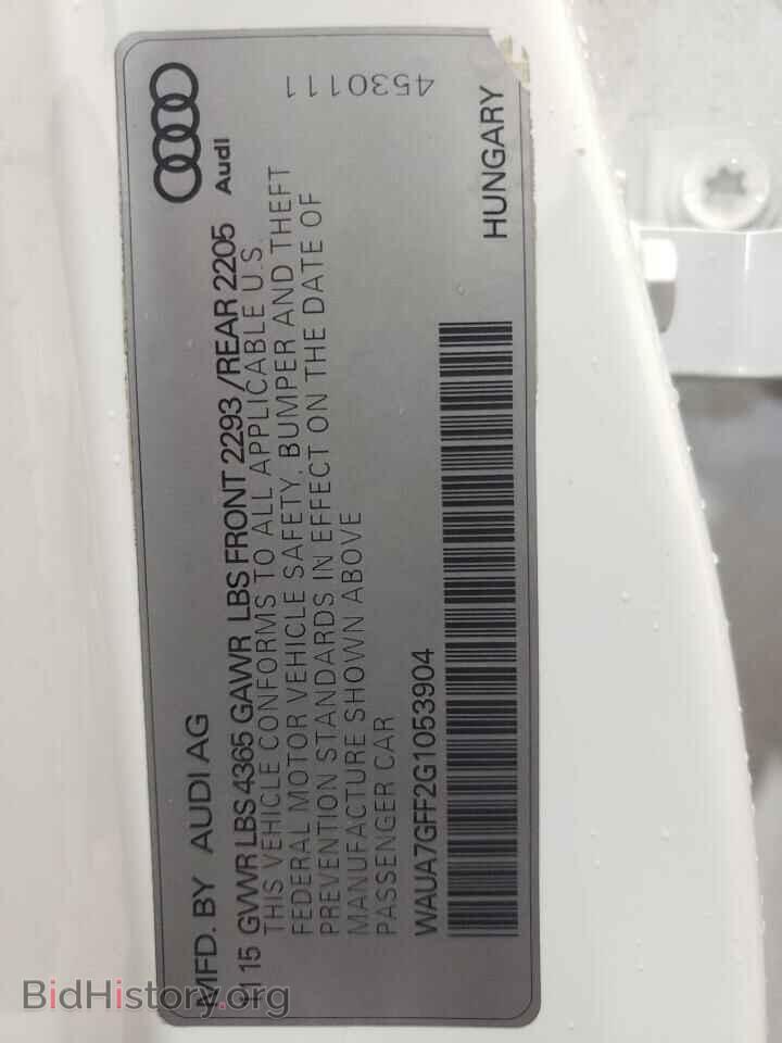 2016 AUDI A3 - VIN: WAUA7GFF2G1053904 - Photo 12