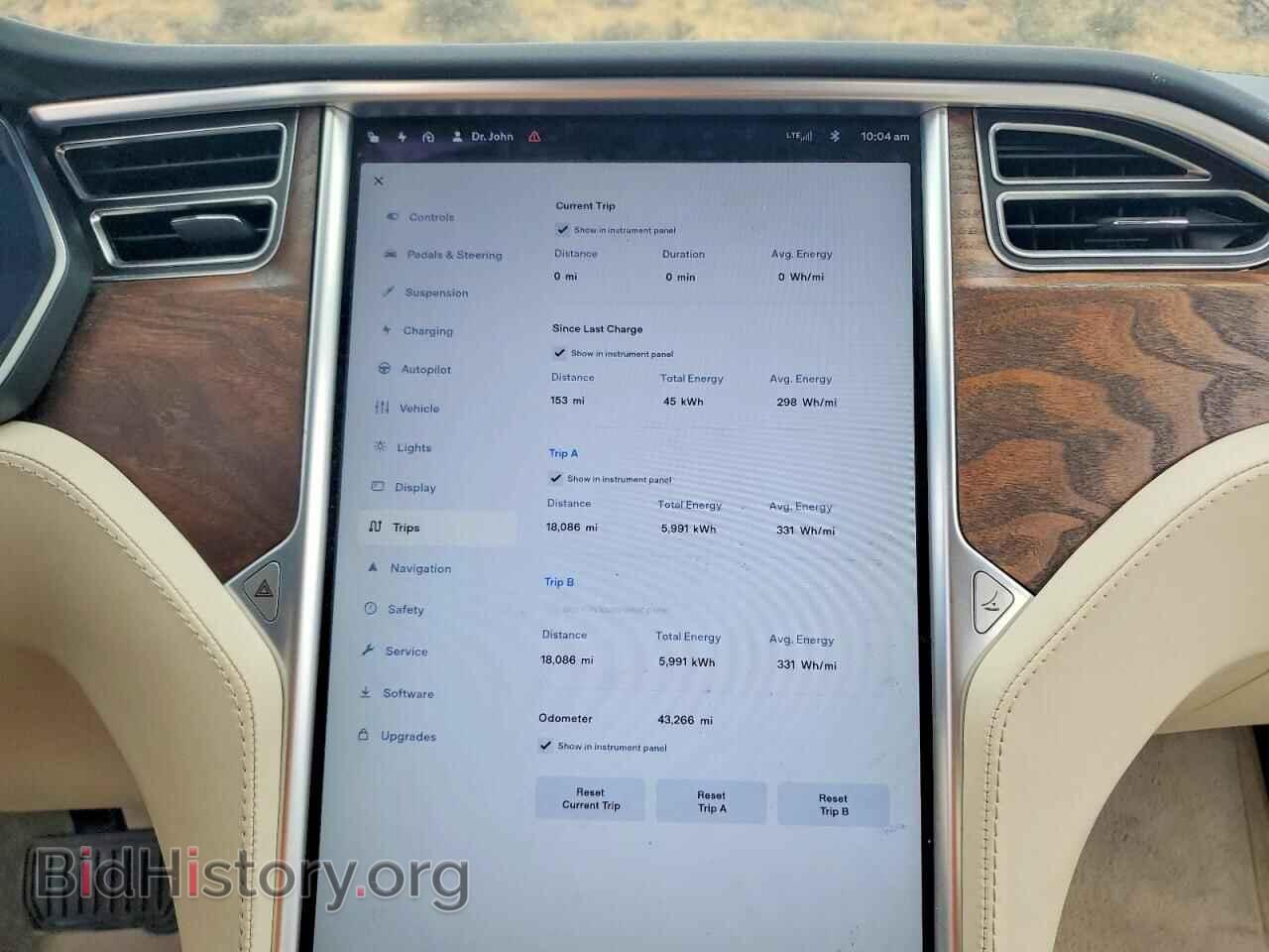 2017 TESLA MODEL S - VIN: 5YJSA1E23HF218260 - Фото 9