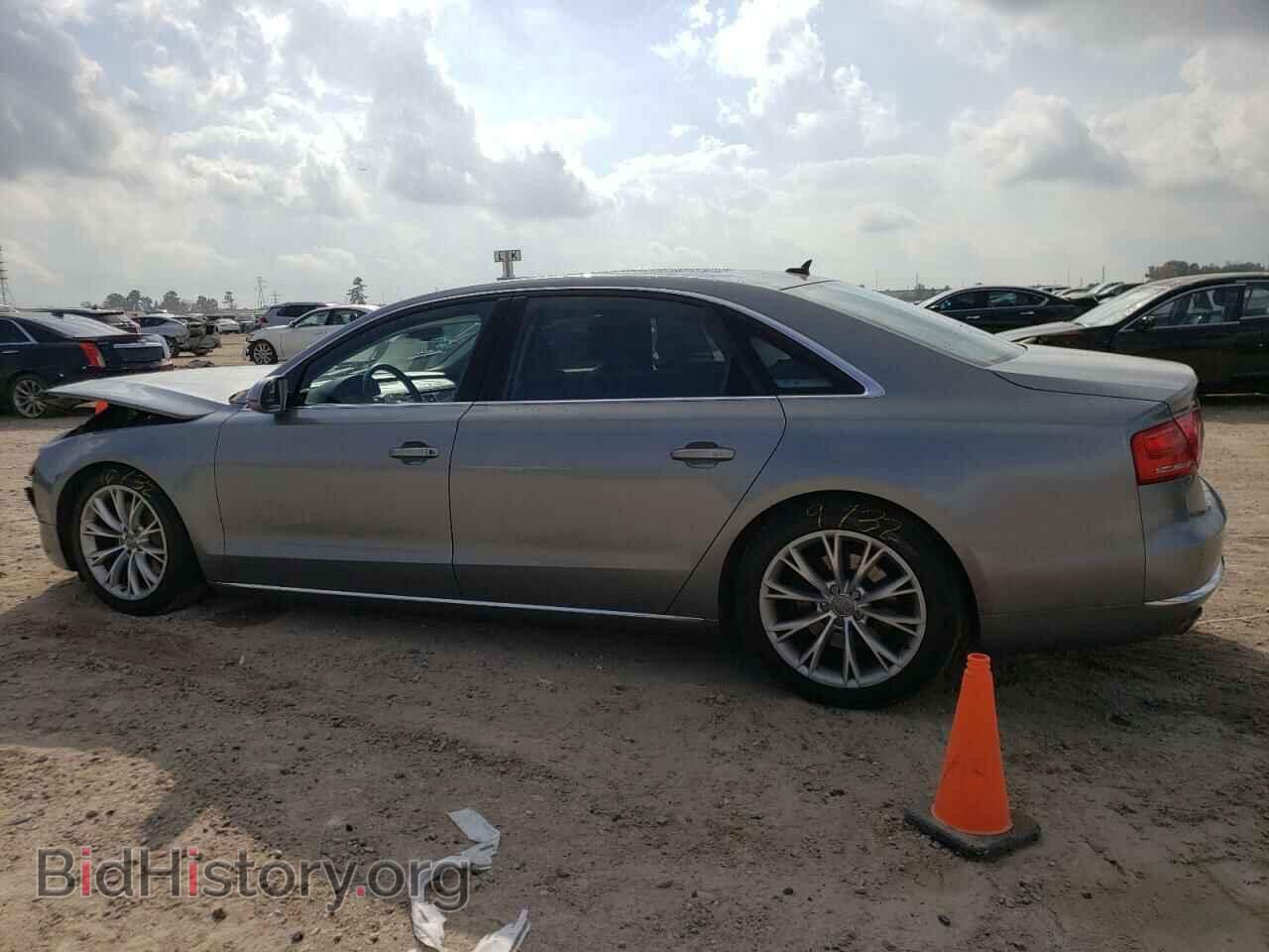 2013 AUDI A8 - VIN: WAURGAFD4DN025413 - Фото 2