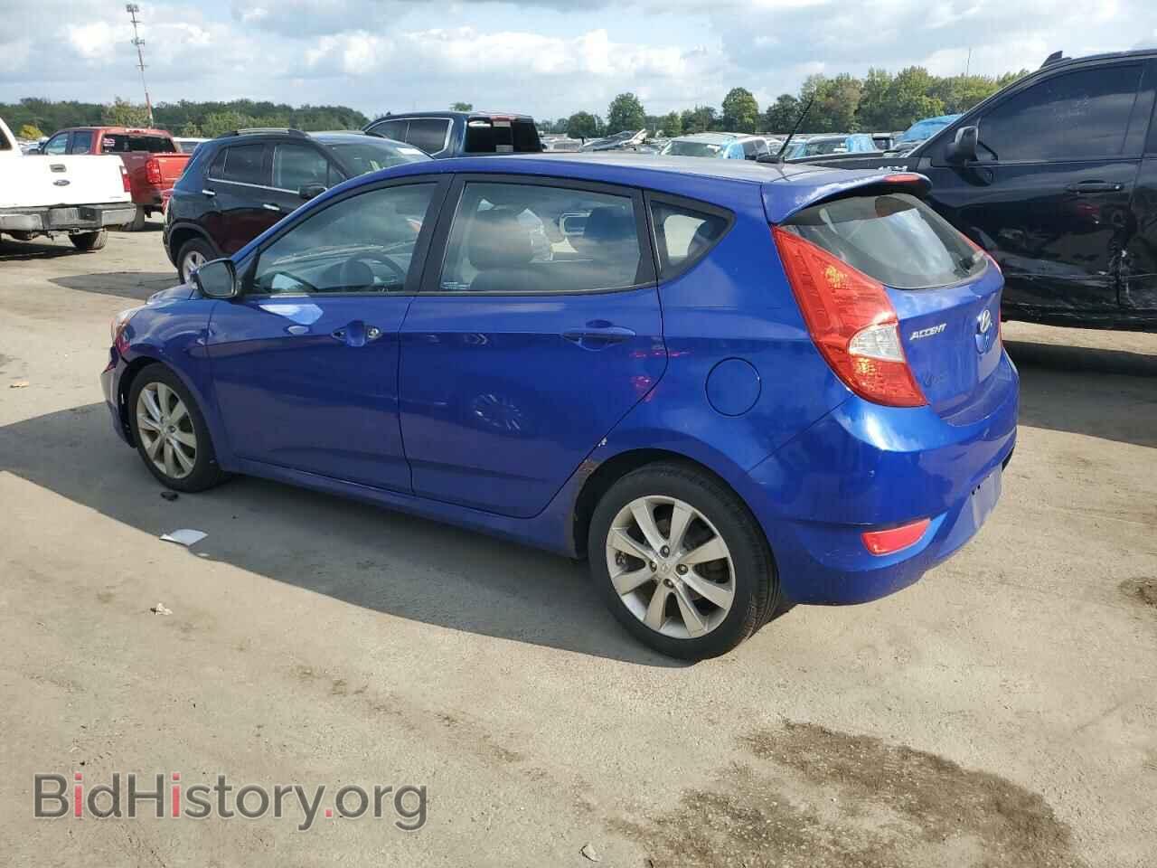 2013 HYUNDAI ACCENT - VIN: KMHCU5AEXDU089739 - Фото 2