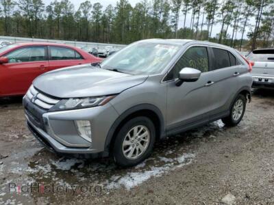 2019 Mitsubishi ECLIPSE Eclipse CR, серый — VIN JA4AS3AA4KZ036743, Copart