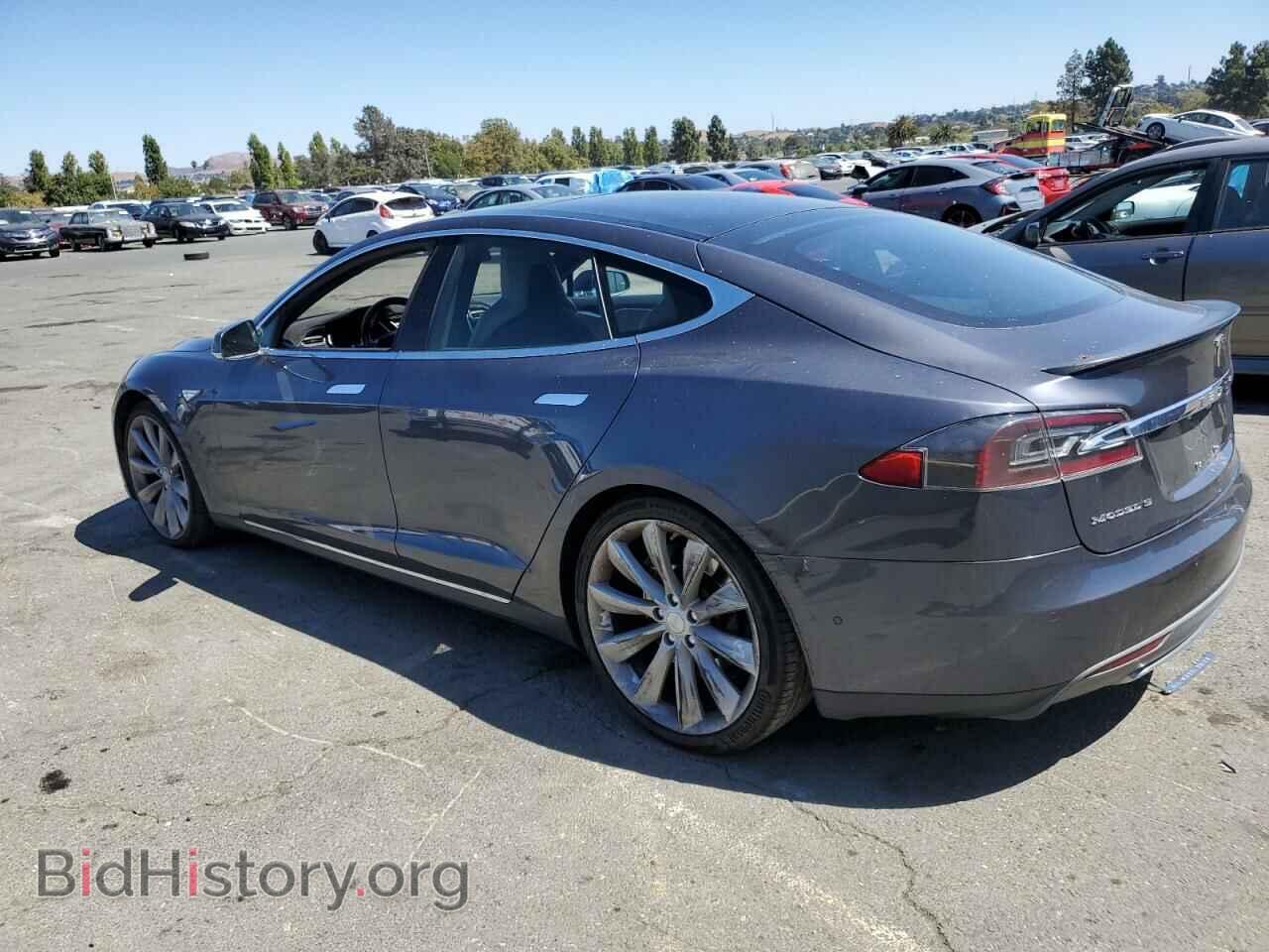 2014 TESLA MODEL S - VIN: 5YJSA1H25EFP65151 - Фото 2