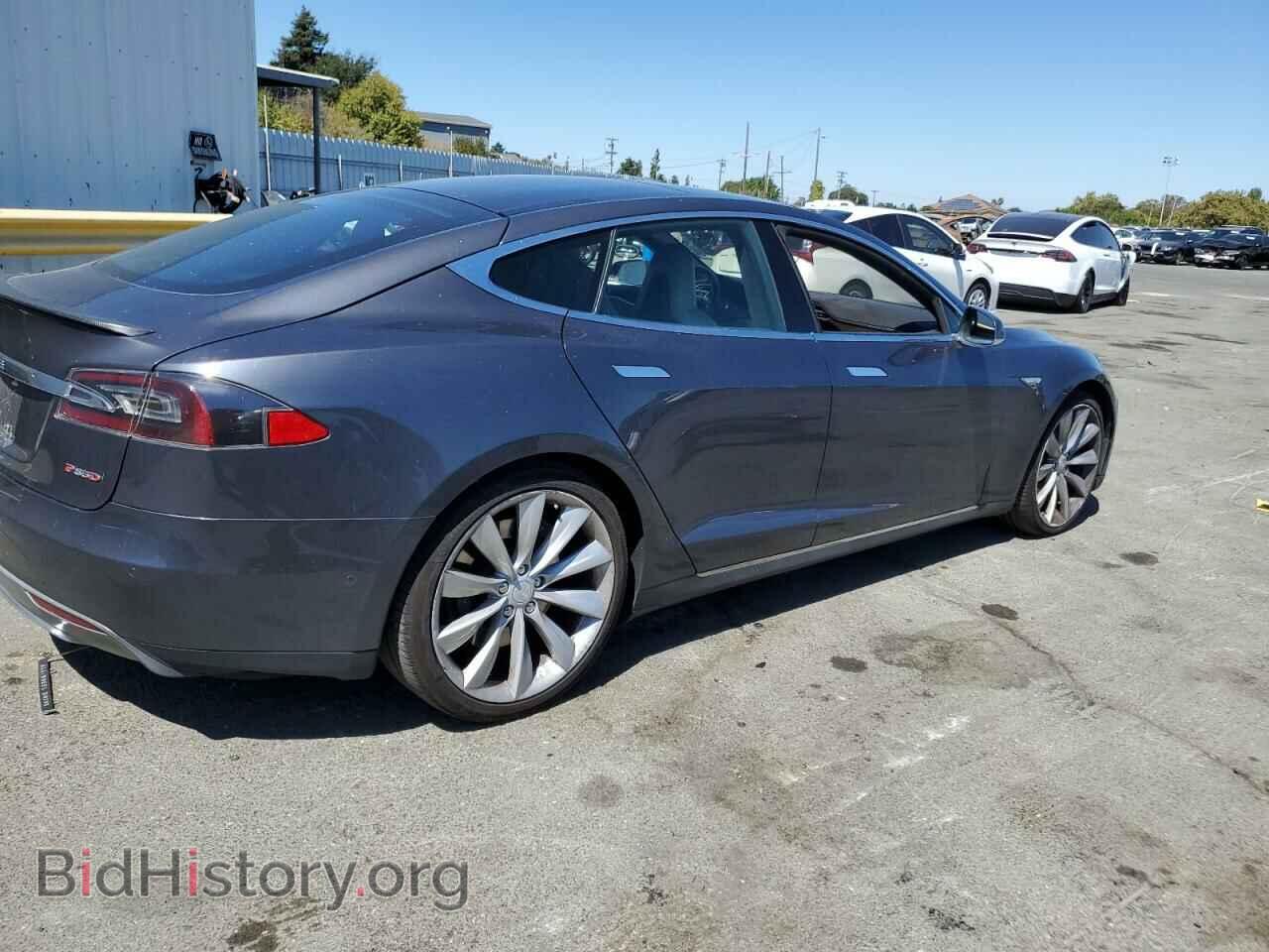 2014 TESLA MODEL S - VIN: 5YJSA1H25EFP65151 - Фото 3