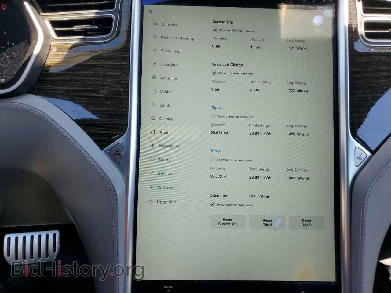 2014 TESLA MODEL S - VIN: 5YJSA1H25EFP65151 - Фото 9