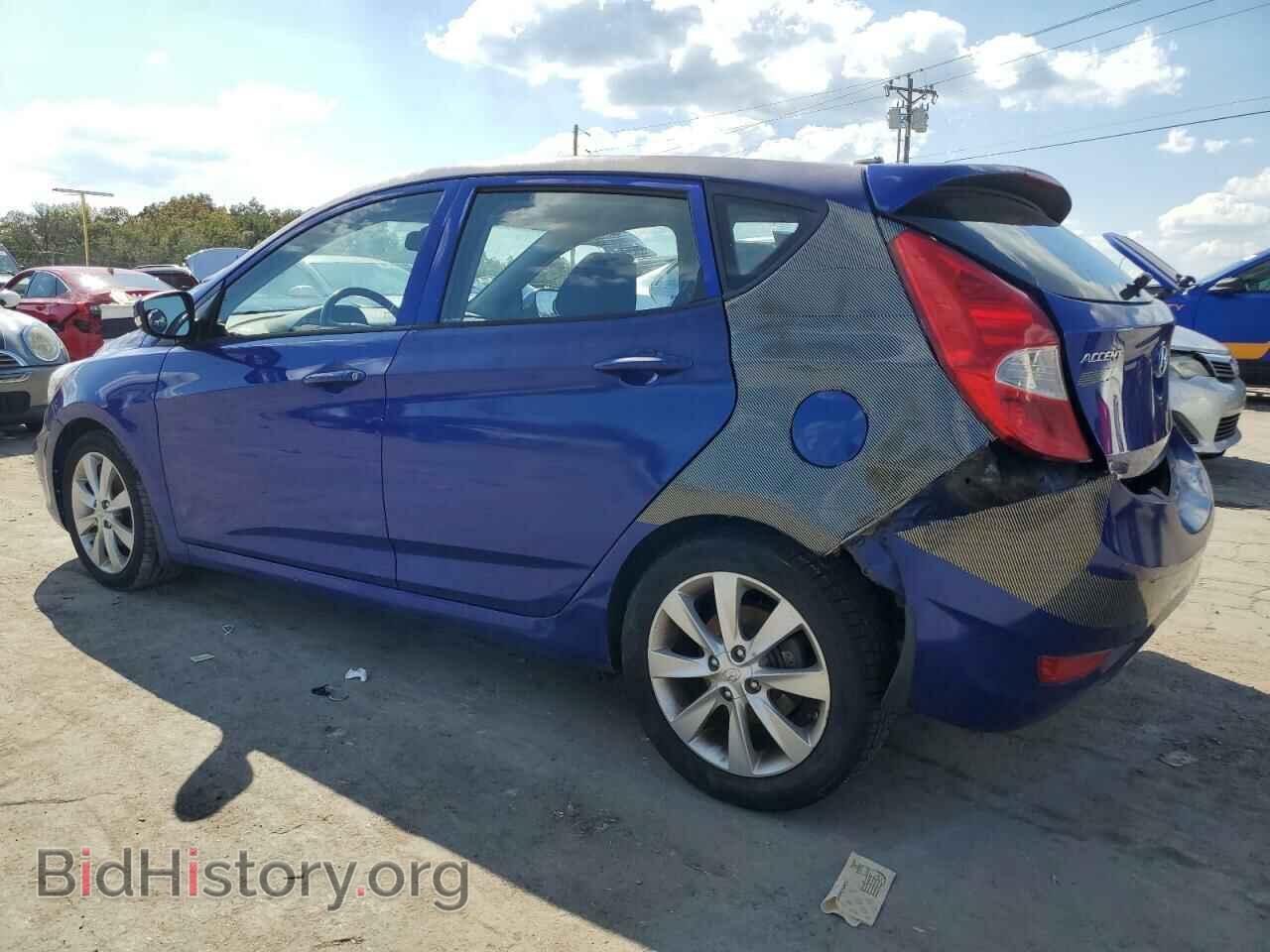 2013 HYUNDAI ACCENT - VIN: KMHCU5AEXDU119368 - Фото 2