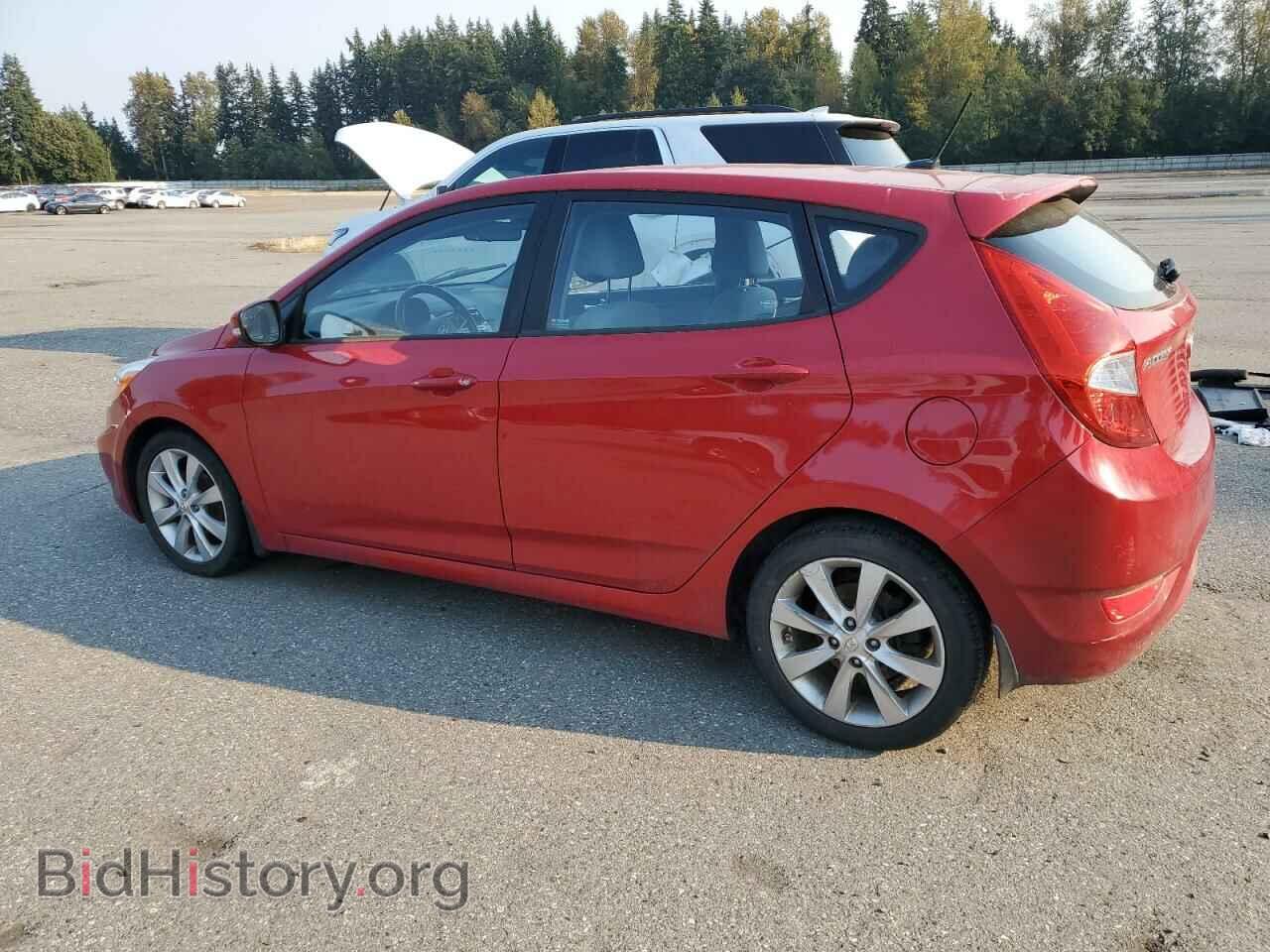 2014 HYUNDAI ACCENT - VIN: KMHCU5AE2EU142015 - Фото 2