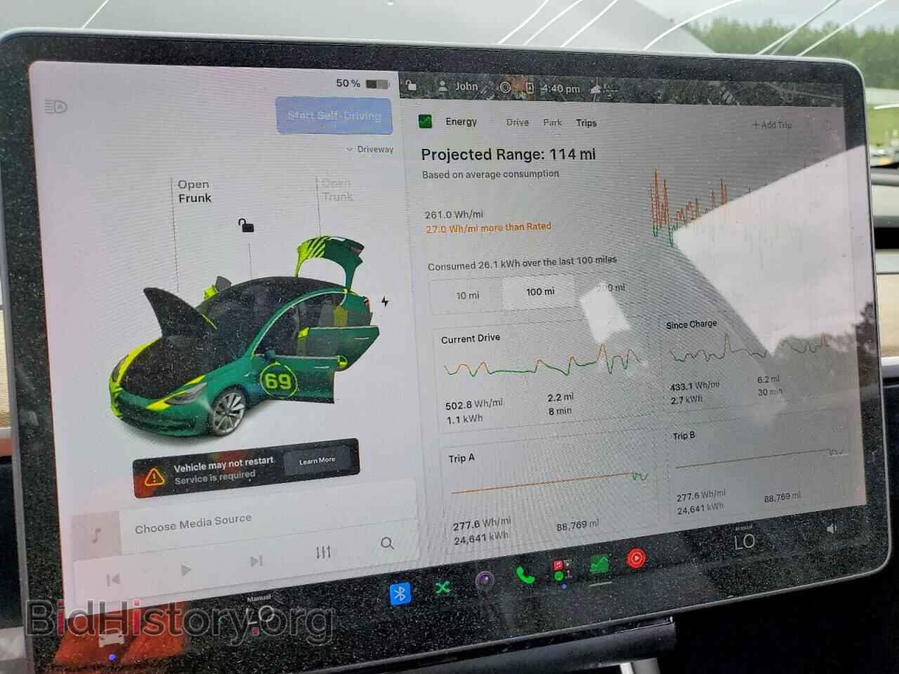 2018 TESLA MODEL 3 - VIN: 5YJ3E1EA7JF036468 - Фото 9
