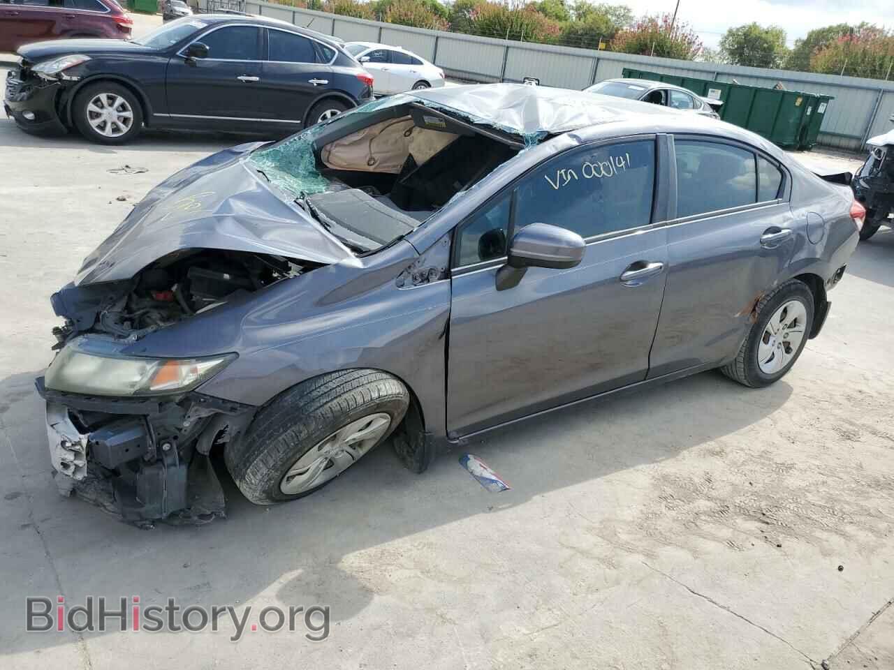 Photo 19XFB2F53EE000141 - HONDA CIVIC 2014