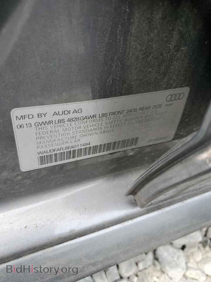 2014 AUDI A4 - VIN: WAUDFAFL8EA011494 - Фото 12