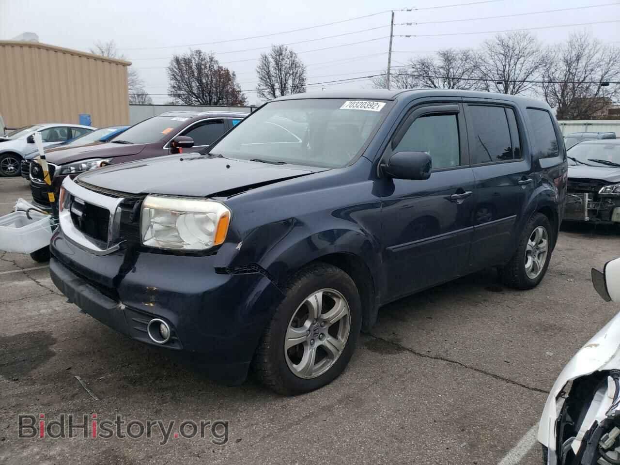 Фотография 5FNYF4H51CB079404 - HONDA PILOT 2012