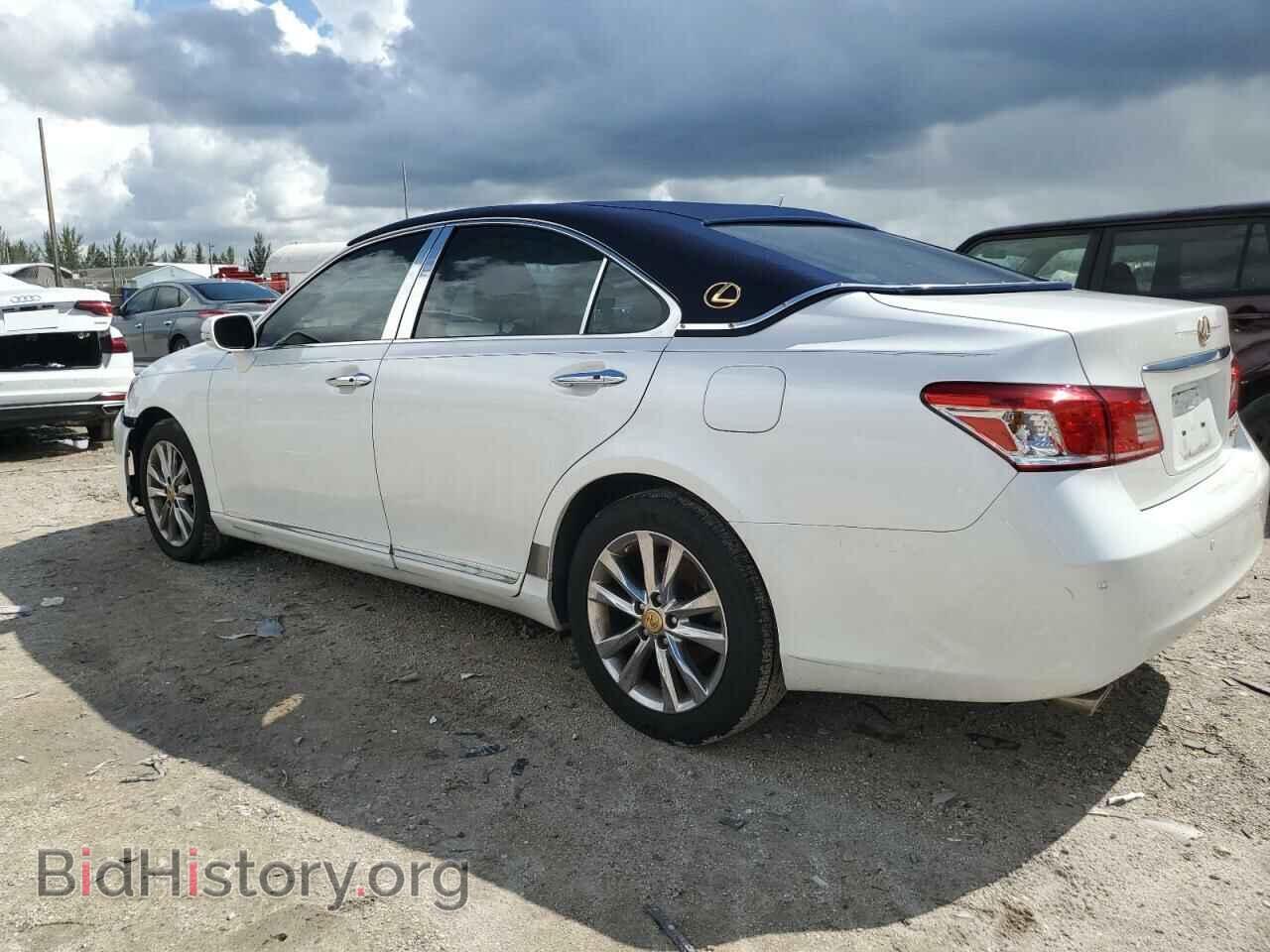 2012 LEXUS ES350 - VIN: JTHBK1EG7C2482536 - Фото 2