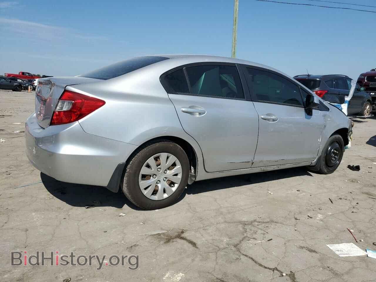 2012 HONDA CIVIC - VIN: 19XFB2F54CE099887 - Фото 3