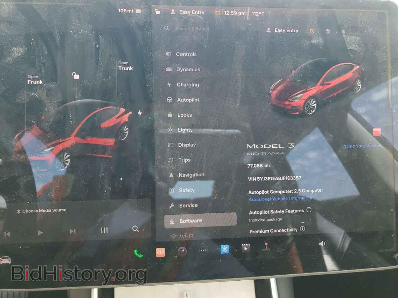 2018 TESLA MODEL 3 - VIN: 5YJ3E1EA8JF163357 - Photo 9