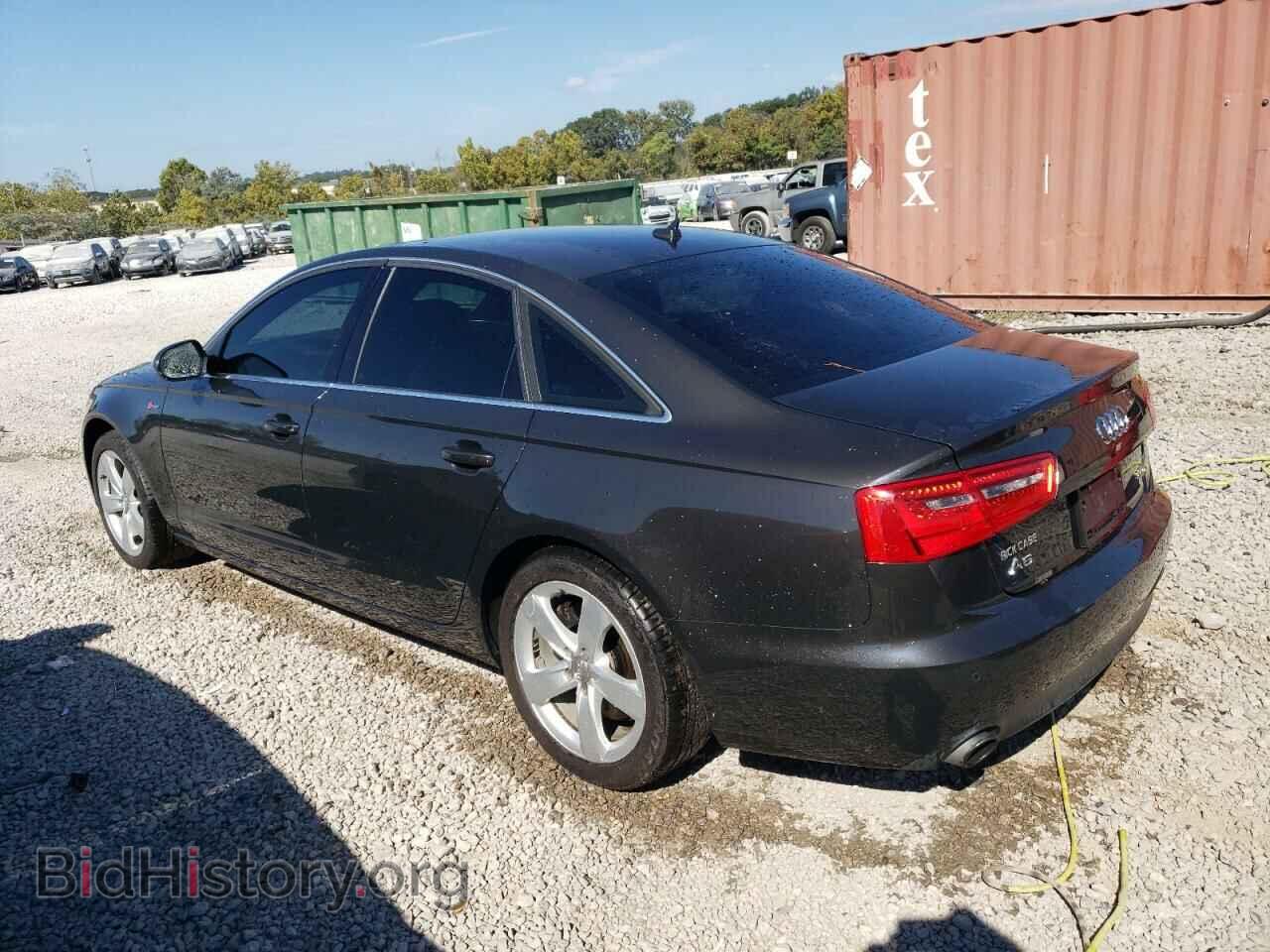 2012 AUDI A6 - VIN: WAUGGAFC2CN140198 - Фото 2