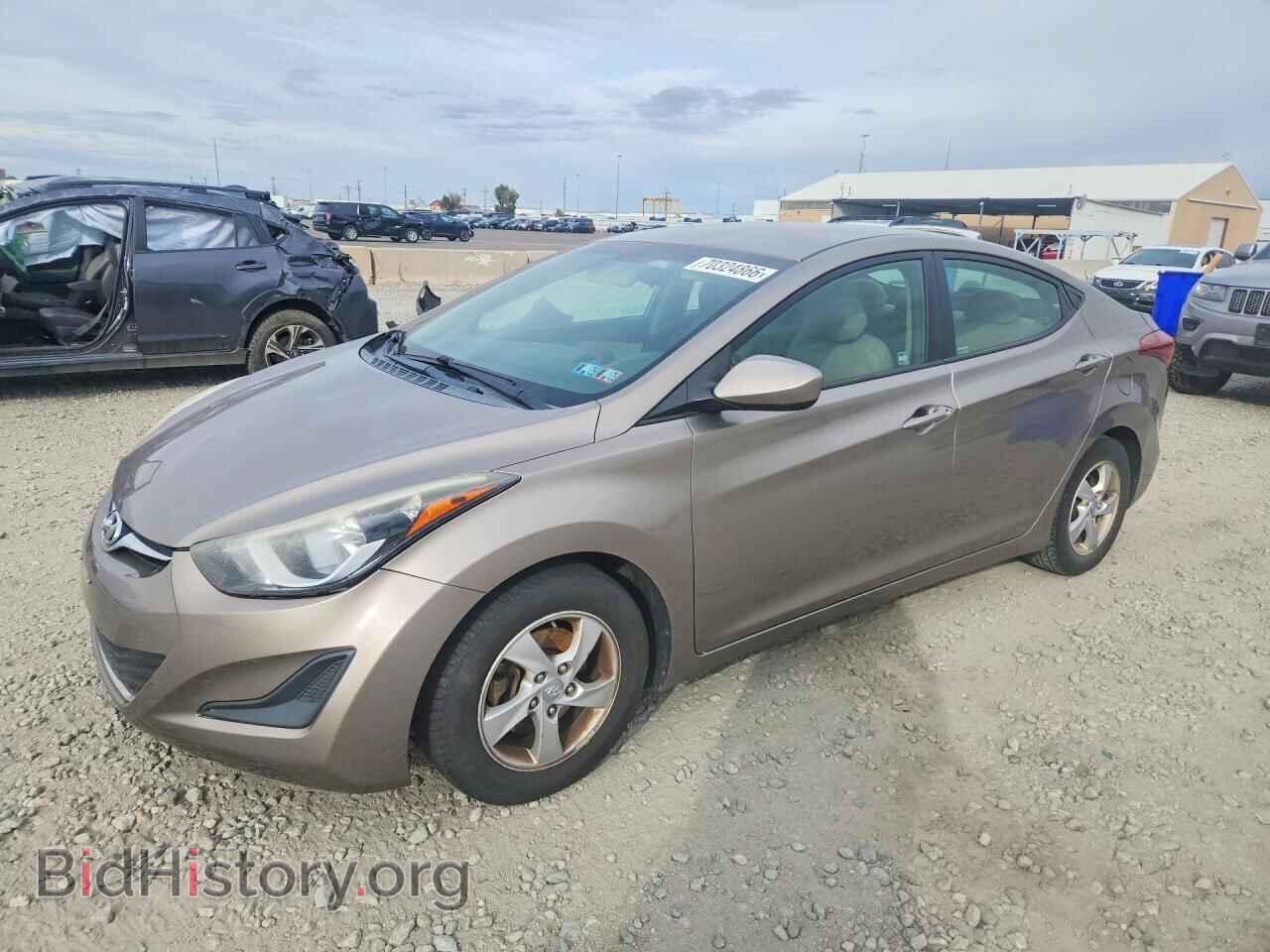Photo 5NPDH4AE2EH530055 - HYUNDAI ELANTRA 2014