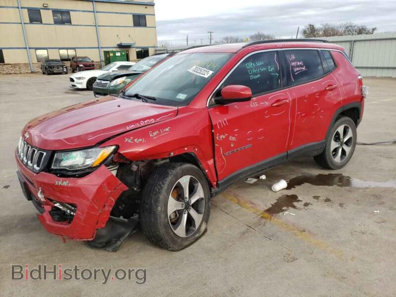 2017 Jeep COMPASS Compass LA (VIN 3C4NJDBB9HT666944) — фото 1 из 12, Copart, повреждение: передняя часть