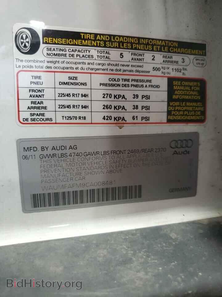 2012 AUDI A3 - VIN: WAUMFAFM9CA008481 - Фото 13