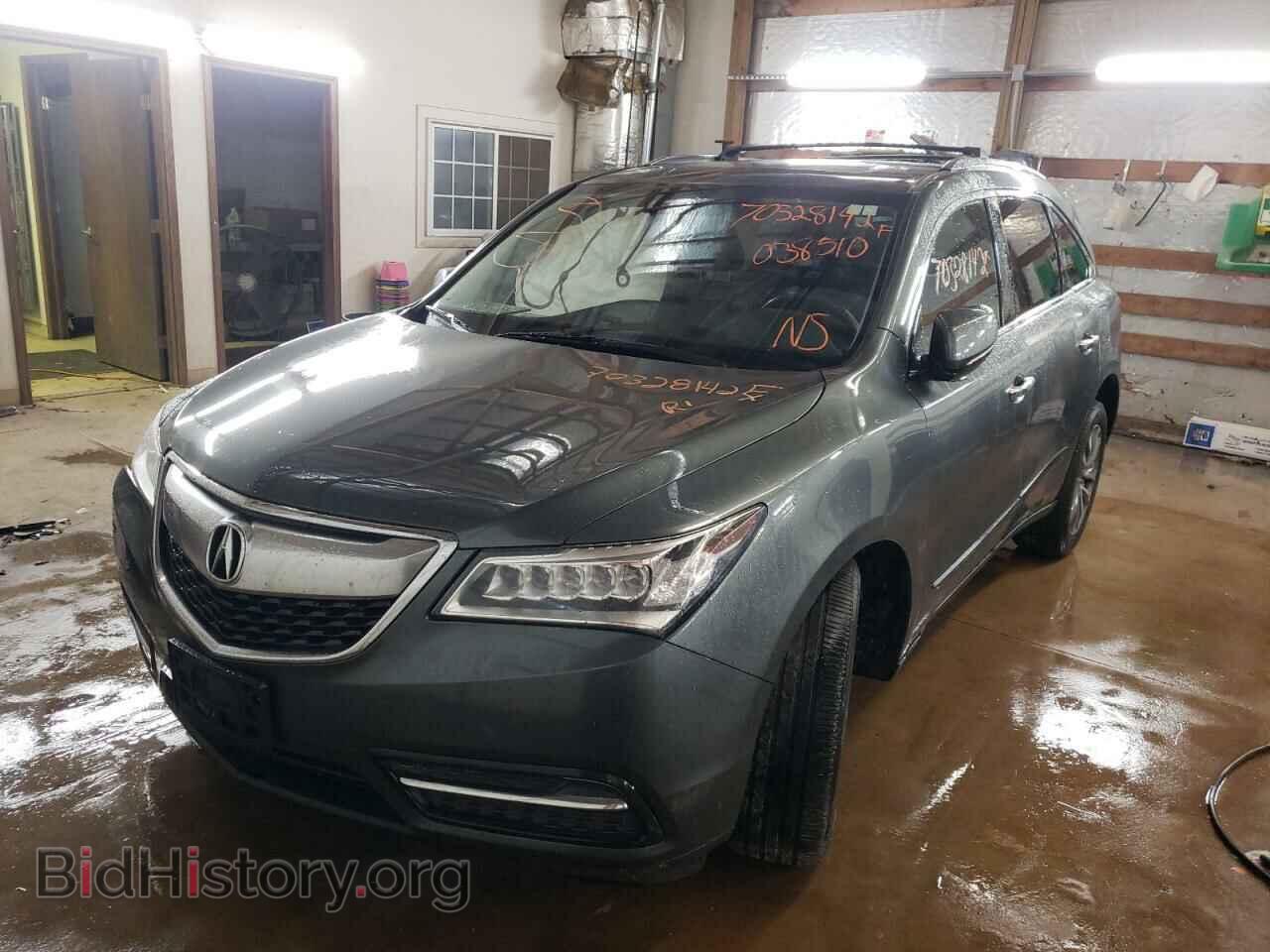 Photo 5FRYD4H46EB038510 - ACURA MDX 2014