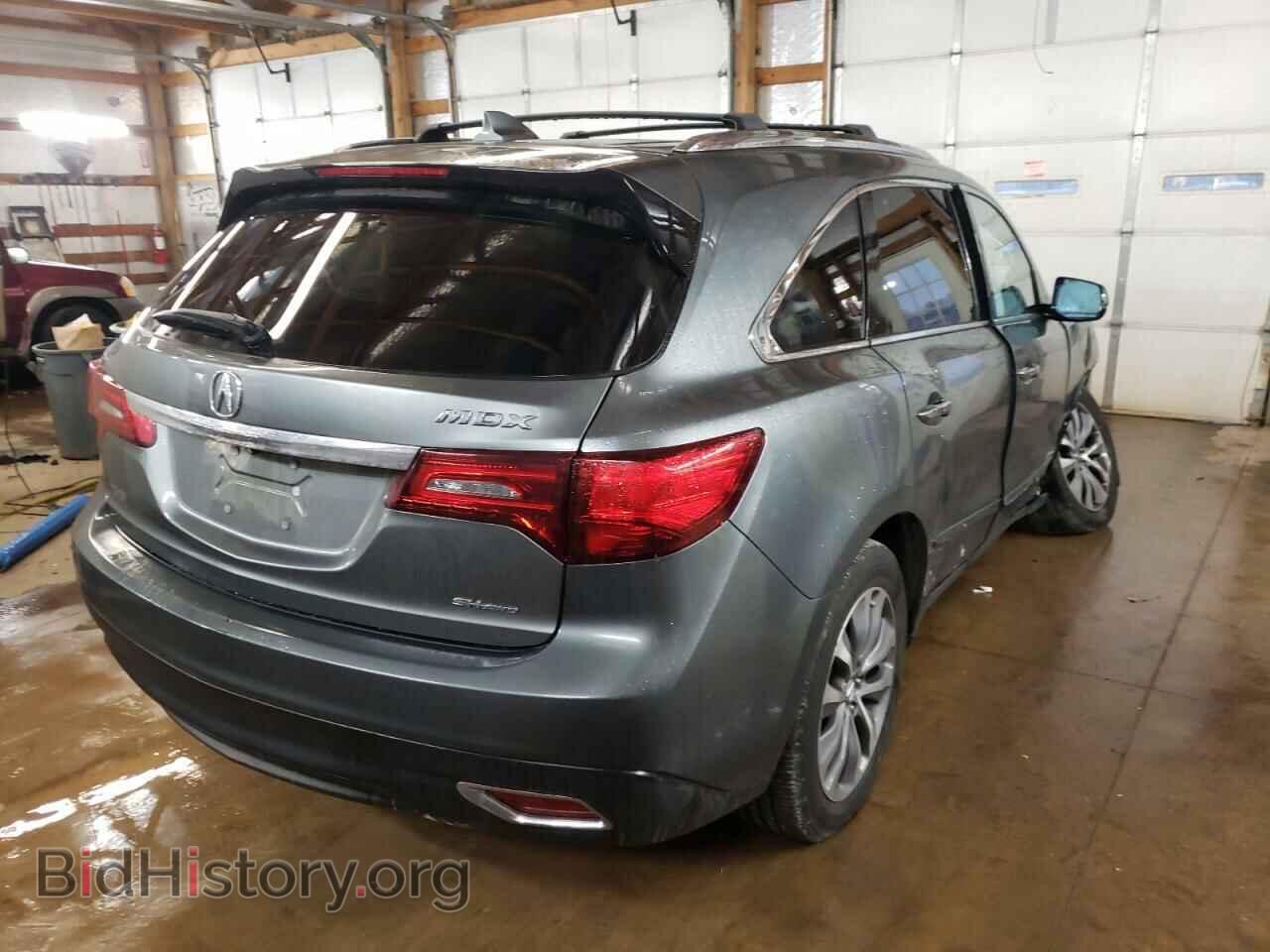 2014 ACURA MDX - VIN: 5FRYD4H46EB038510 - Фото 3