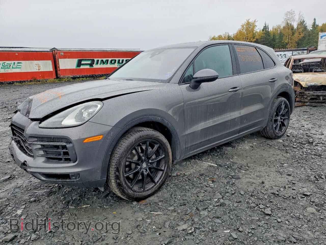 2019 Porsche CAYENNE (VIN WP1AA2AY4KDA07657) — photo 1 of 14, Copart, damage: front end