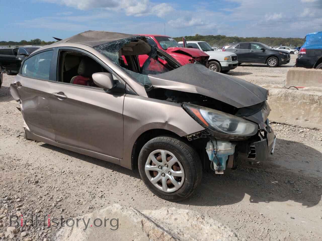 2013 HYUNDAI ACCENT - VIN: KMHCT4AE4DU357181 - Фото 4