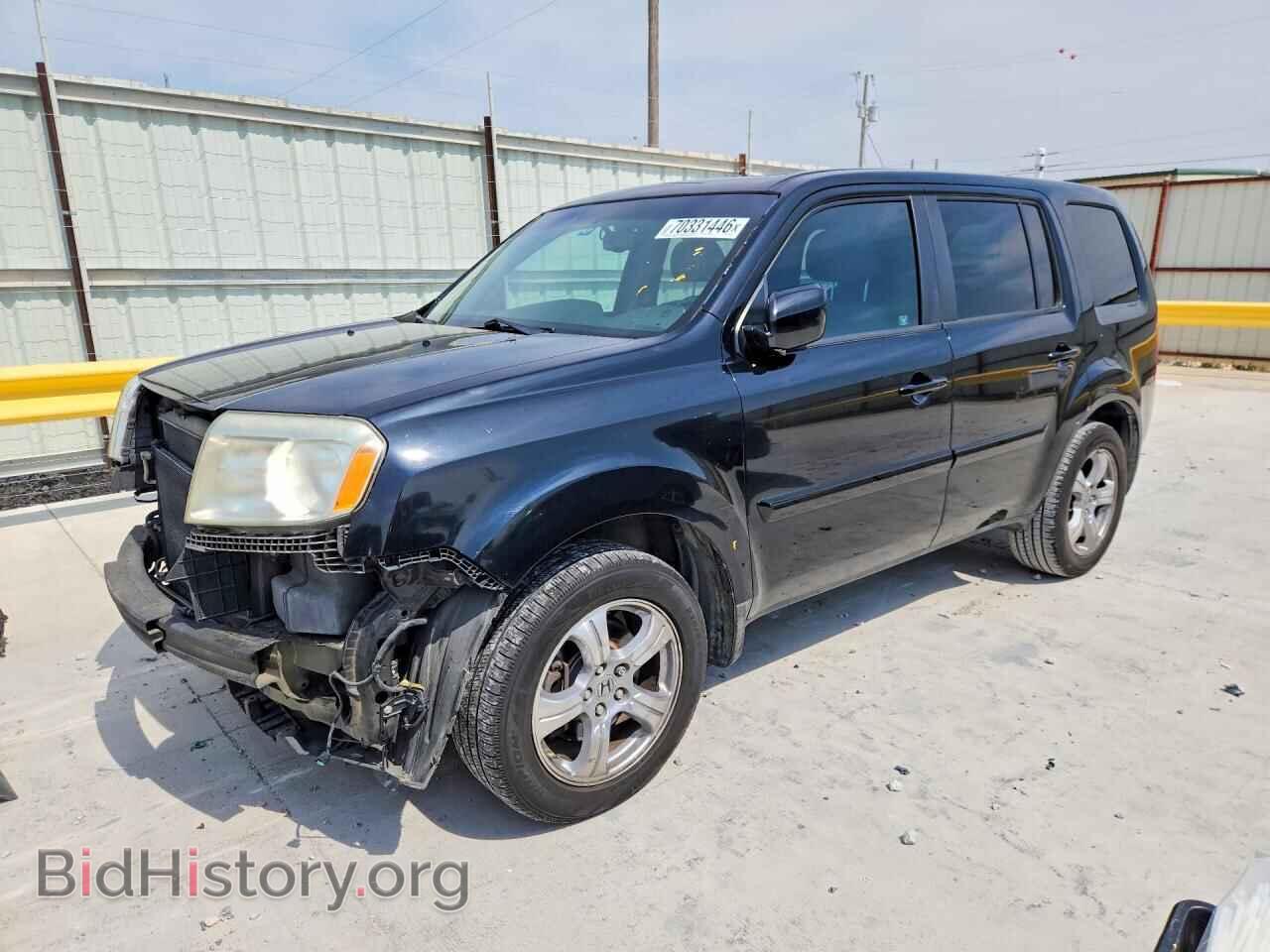 Photo 5FNYF3H51CB013722 - HONDA PILOT 2012