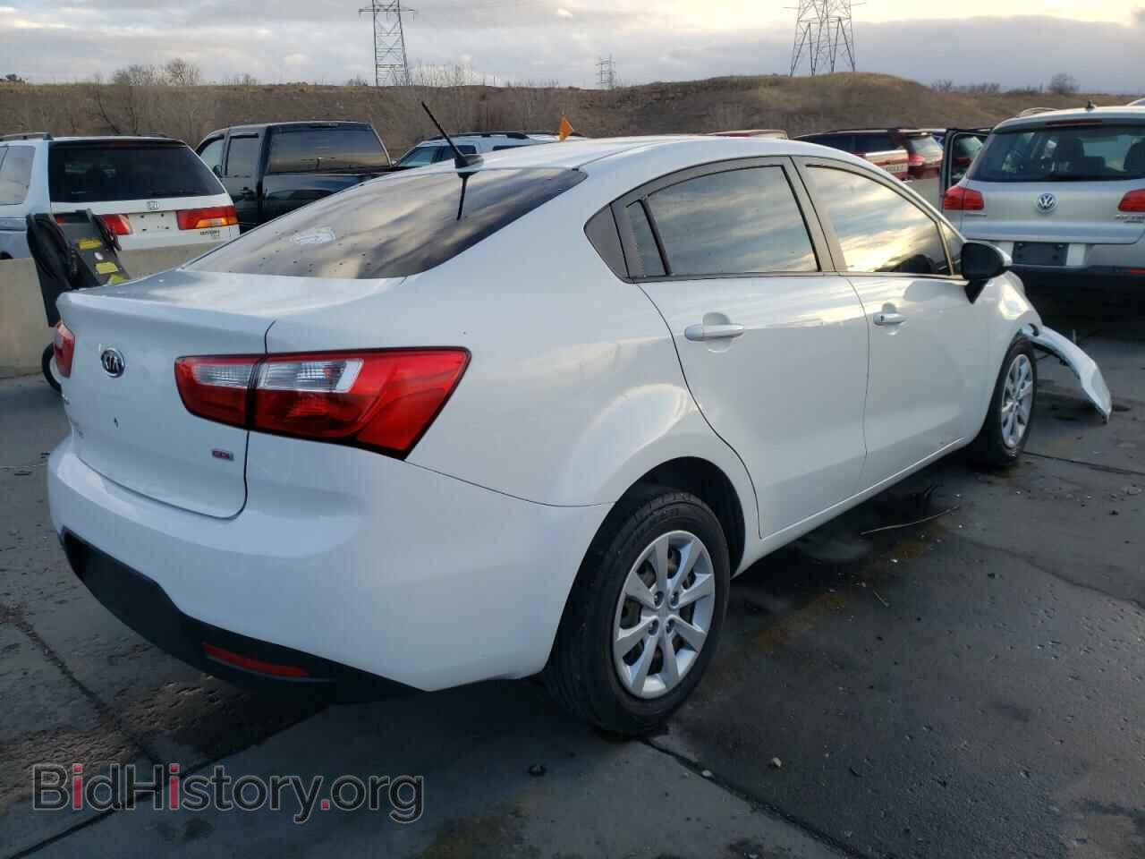 2012 KIA RIO - VIN: KNADM4A38C6033588 - Фото 4