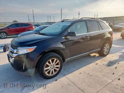 2013 Ford EDGE Limited, черный — VIN 2FMDK4KC8DBA60232, Copart