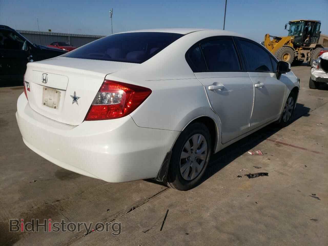 2012 HONDA CIVIC - VIN: 2HGFB2F54CH564254 - Фото 4
