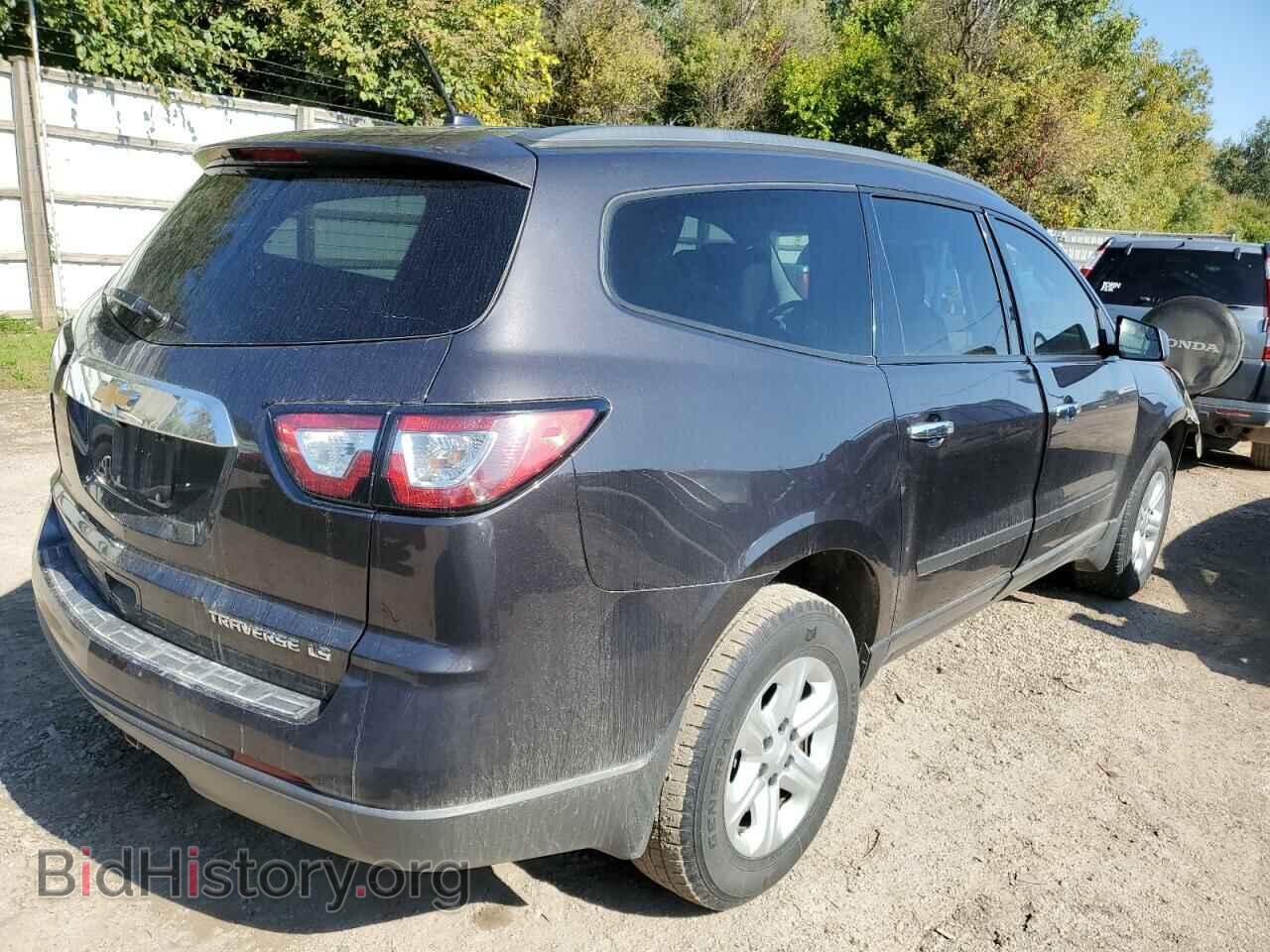2014 CHEVROLET TRAVERSE - VIN: 1GNKRFKD7EJ335928 - Фото 3