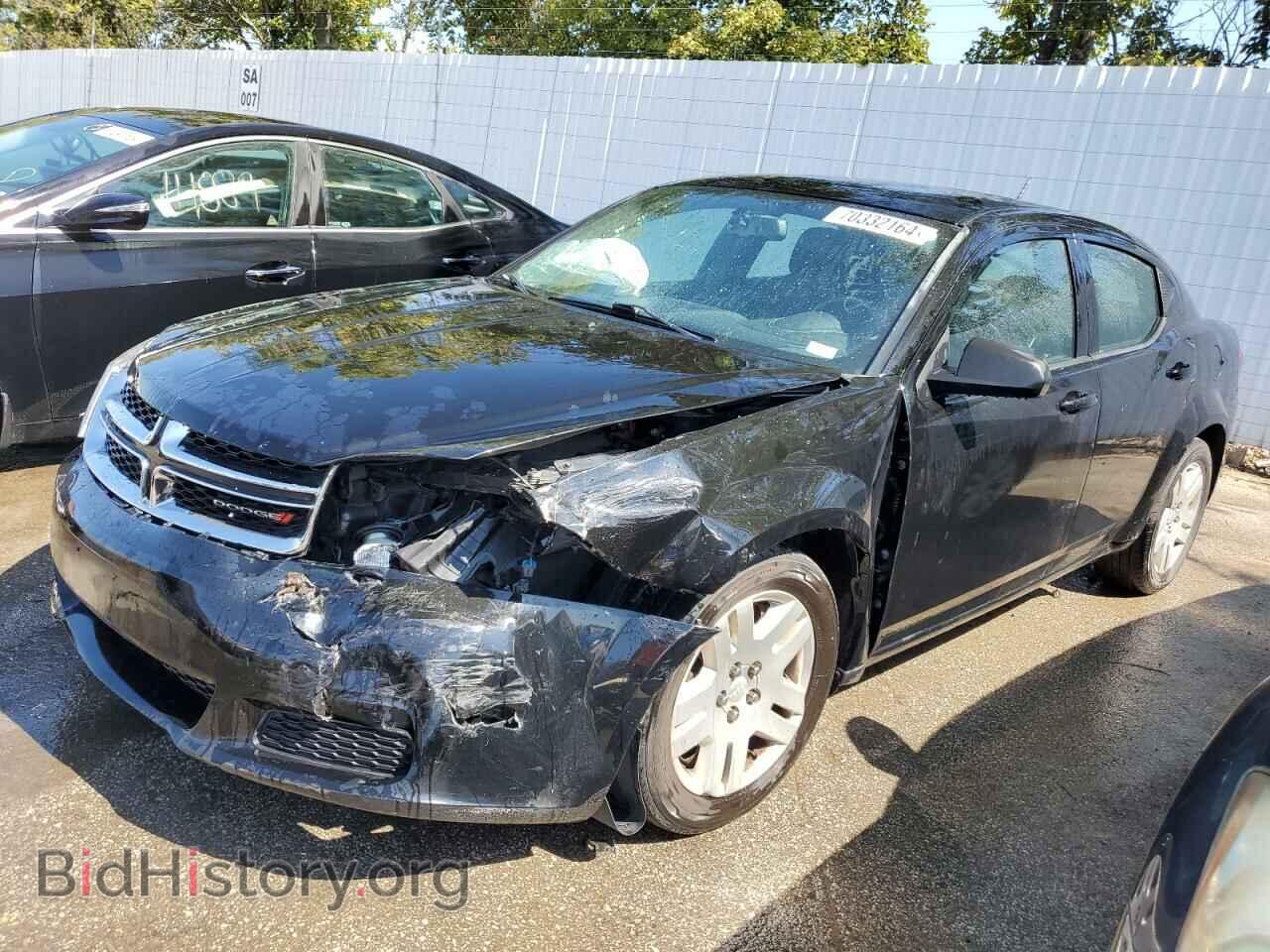 Photo 1C3CDZAB7EN225438 - DODGE AVENGER 2014