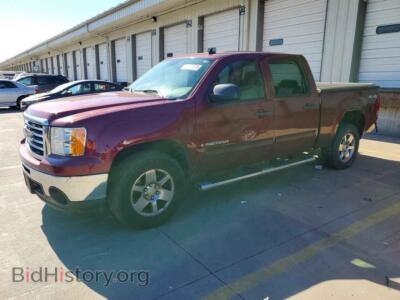 2009 GMC SIERRA K1500, красный — VIN 3GTEK13C19G206738, Copart