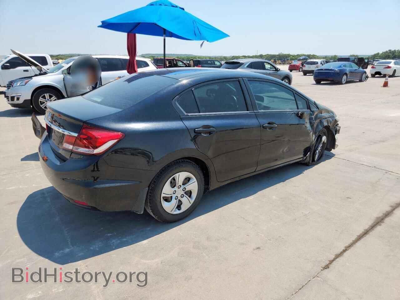 2013 HONDA CIVIC - VIN: 19XFB2F51DE211420 - Фото 3