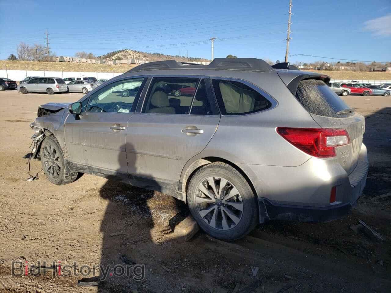 2016 SUBARU OUTBACK - VIN: 4S4BSANC9G3249834 - Фото 2
