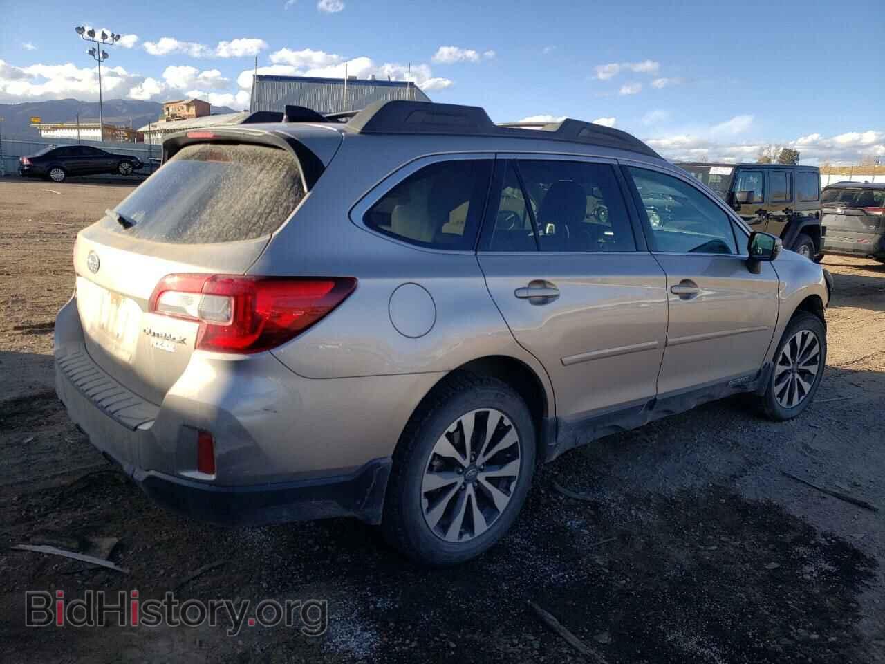 2016 SUBARU OUTBACK - VIN: 4S4BSANC9G3249834 - Фото 3