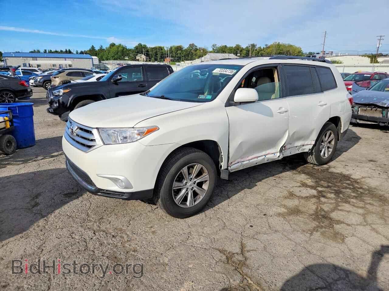 Photo 5TDBK3EH5CS132076 - TOYOTA HIGHLANDER 2012