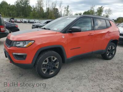 2017 Jeep COMPASS Trailhawk, оранжевый — VIN 3C4NJDDB7HT646656, Copart