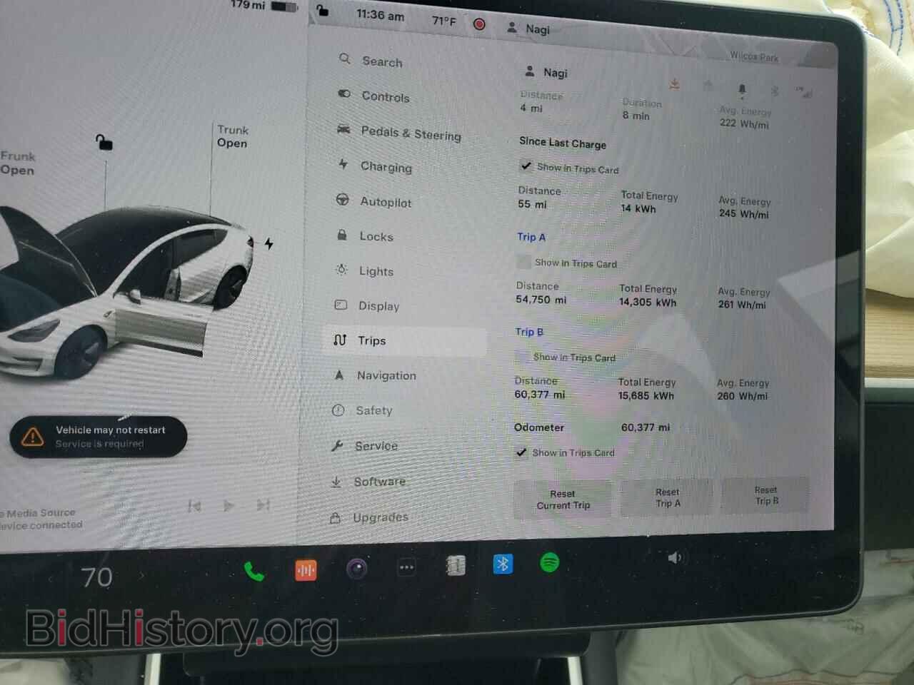 2018 TESLA MODEL 3 - VIN: 5YJ3E1EA4JF017232 - Photo 9