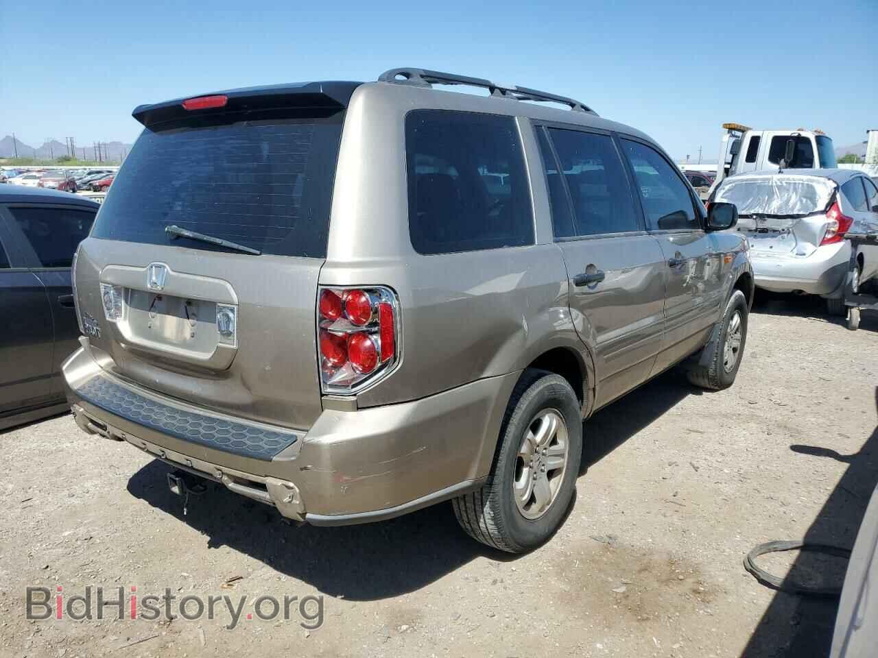 2007 HONDA PILOT - VIN: 5FNYF28197B029308 - Фото 3