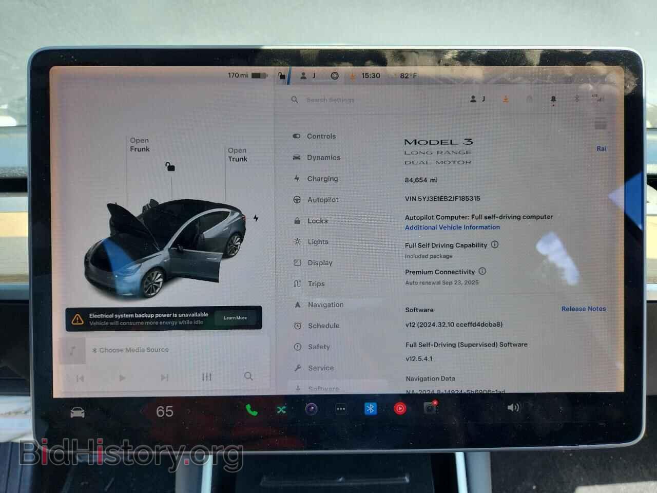 2018 TESLA MODEL 3 - VIN: 5YJ3E1EB2JF185315 - Фото 9
