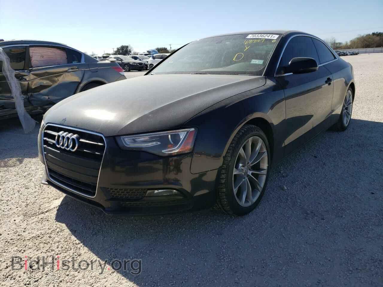 2013 AUDI A5 - VIN: WAULFAFR2DA016799 - Фото 2