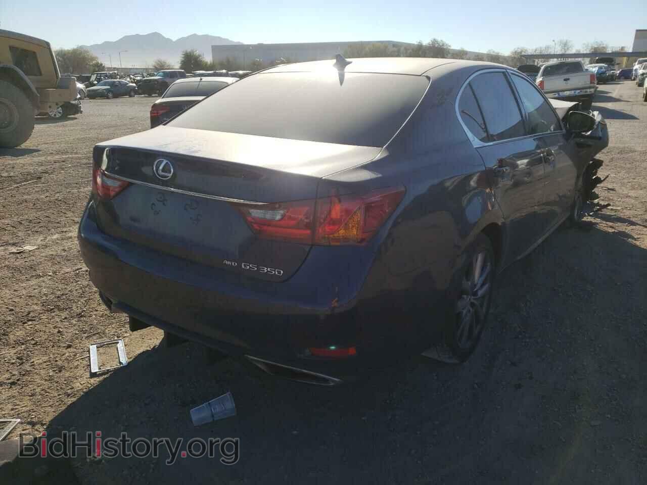 2013 LEXUS GS350 - VIN: JTHCE1BLXD5019416 - Фото 4