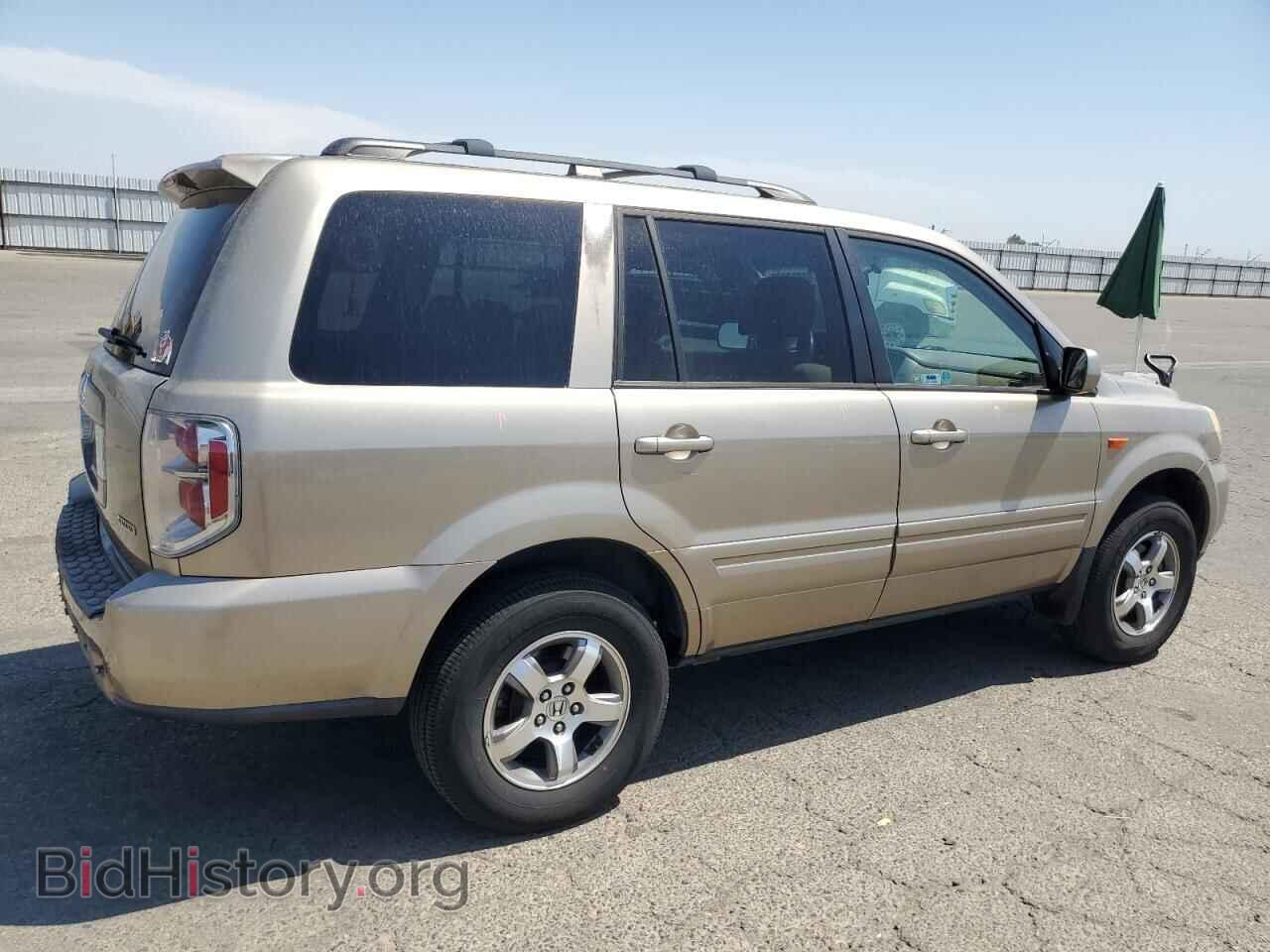 2006 HONDA PILOT - VIN: 2HKYF18406H523898 - Фото 3