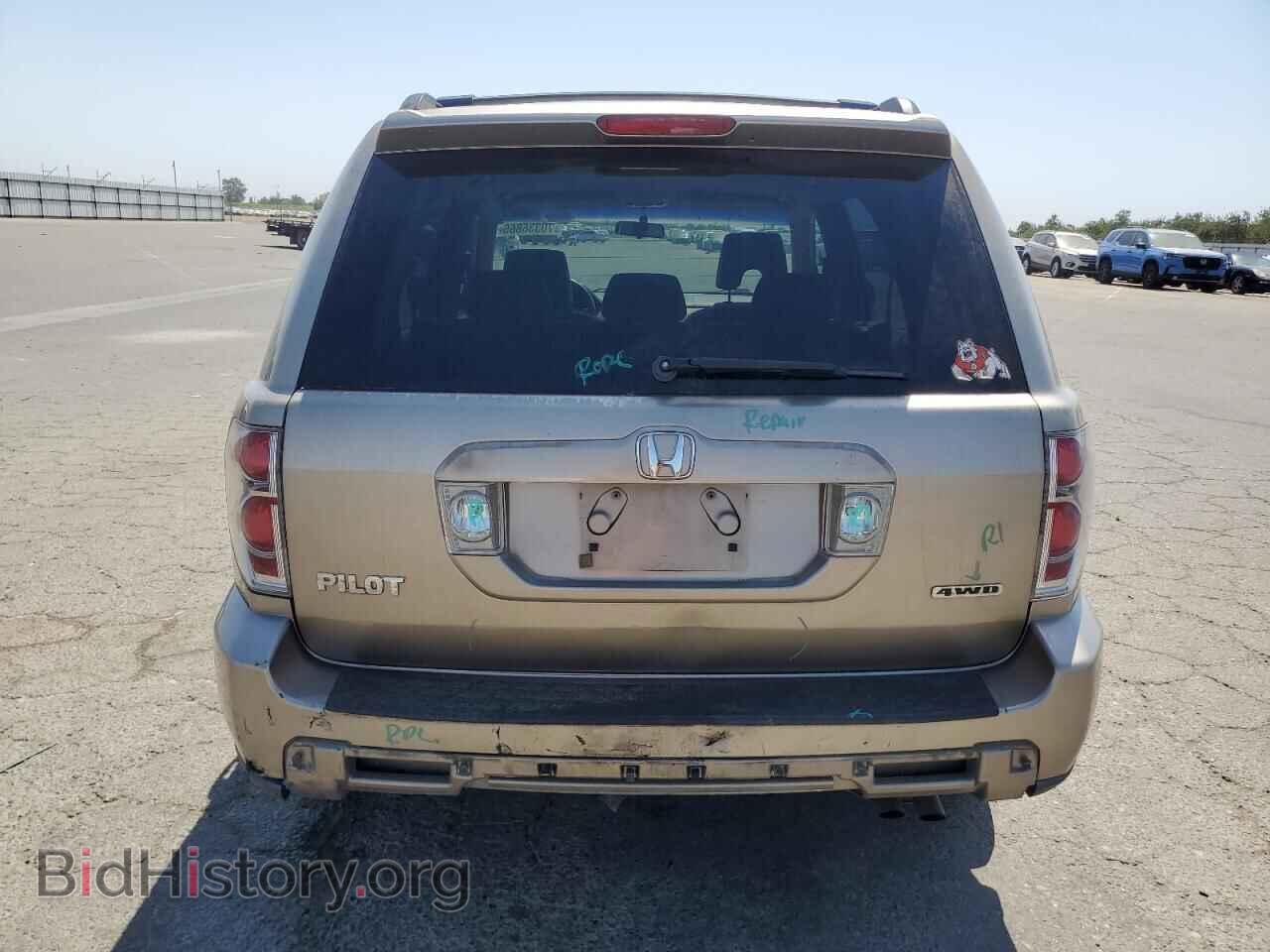 2006 HONDA PILOT - VIN: 2HKYF18406H523898 - Фото 6