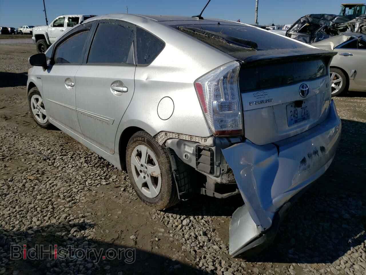 2011 TOYOTA PRIUS - VIN: JTDKN3DU5B5308652 - Фото 3