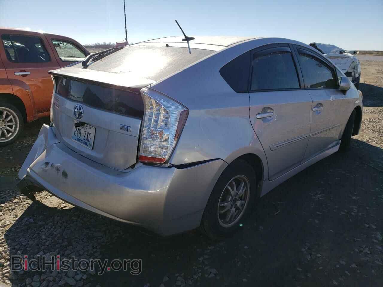 2011 TOYOTA PRIUS - VIN: JTDKN3DU5B5308652 - Фото 4