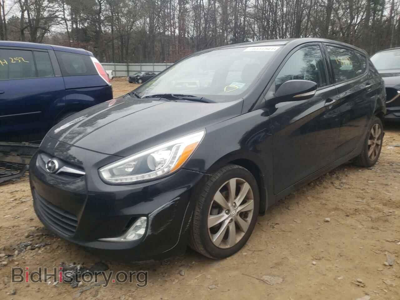 2014 HYUNDAI ACCENT - VIN: KMHCU5AE7EU153754 - Фото 2