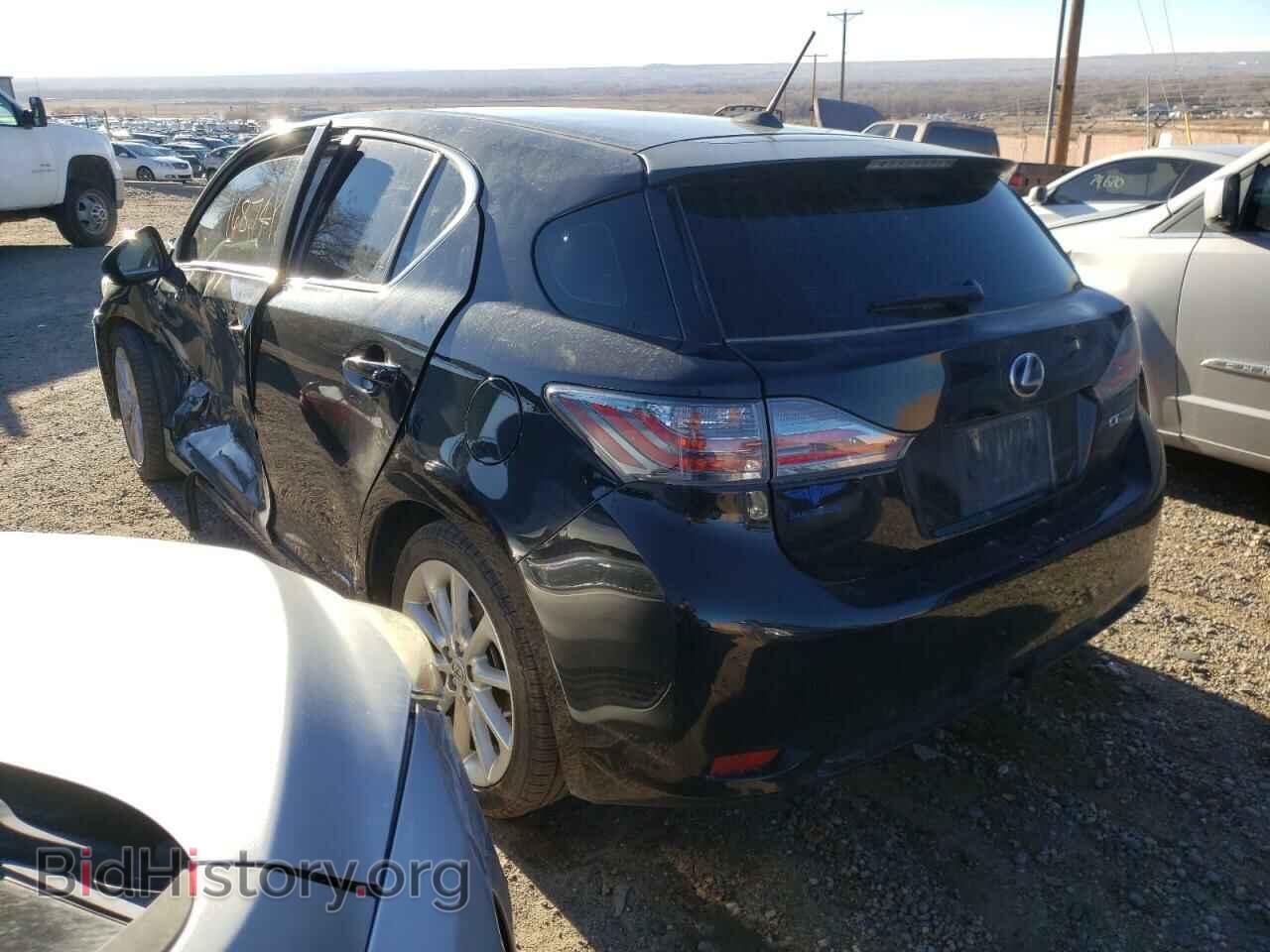 2012 LEXUS CT 200 - VIN: JTHKD5BH1C2115193 - Фото 3